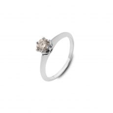 Briliantový prsteň Champagne 0.35ct
